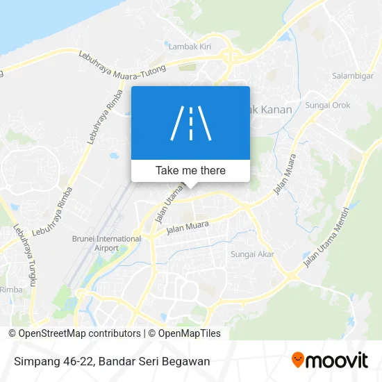 Simpang 46-22 map