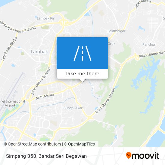 Simpang 350 map