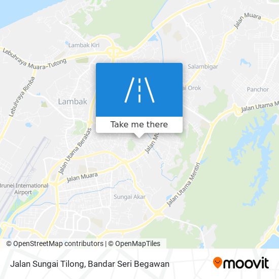 Jalan Sungai Tilong map