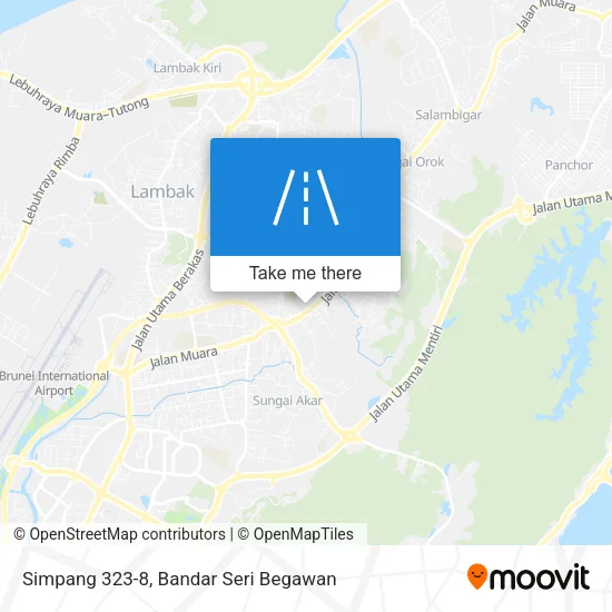 Simpang 323-8 map