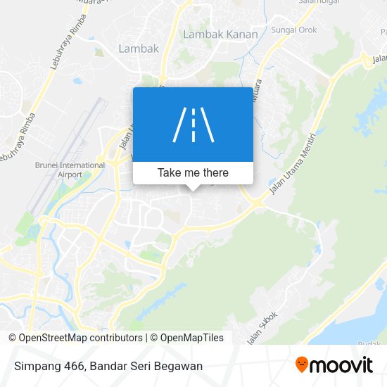 Simpang 466 map