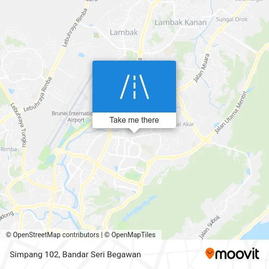 Simpang 102 map