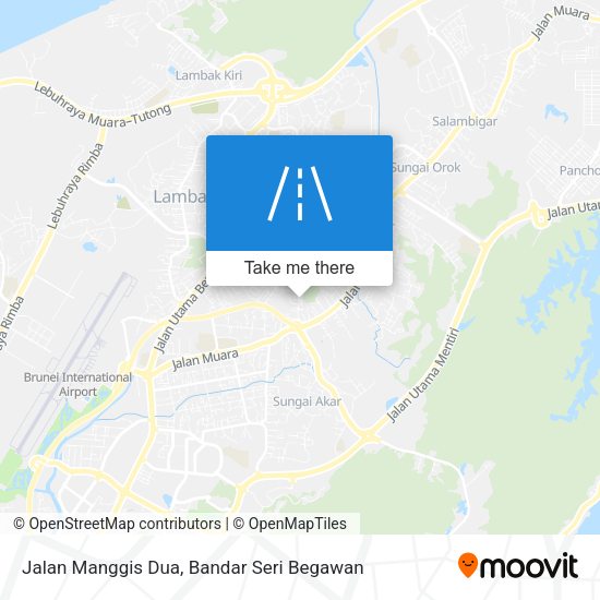 Jalan Manggis Dua map