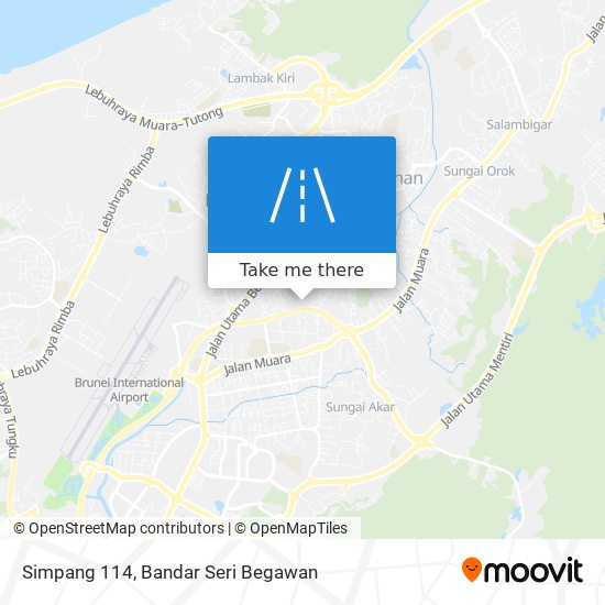 Simpang 114 map