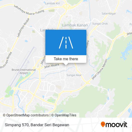 Simpang 570 map