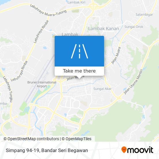 Simpang 94-19 map