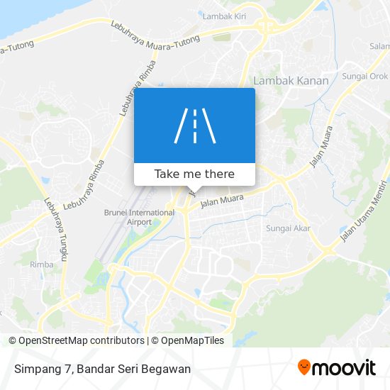 Simpang 7 map