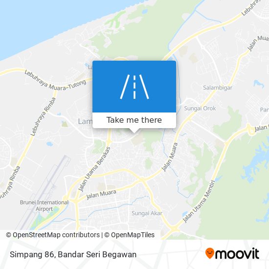 Simpang 86 map