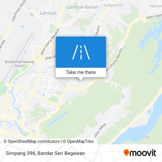 Simpang 396 map
