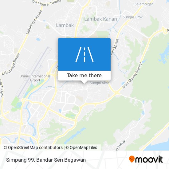 Simpang 99 map