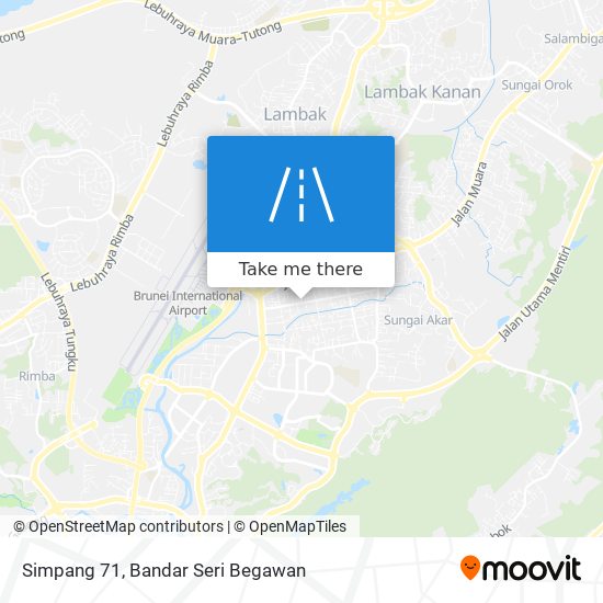 Simpang 71 map