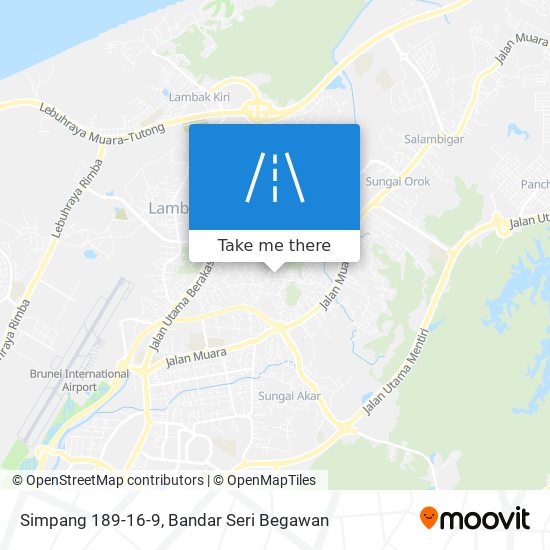 Simpang 189-16-9 map