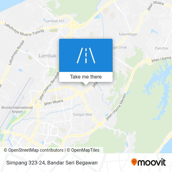 Simpang 323-24 map