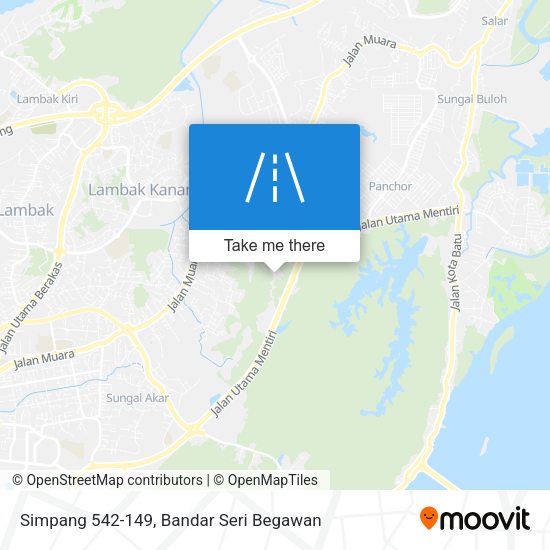 Simpang 542-149 map