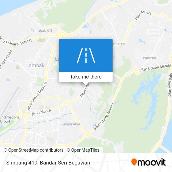 Simpang 419 map