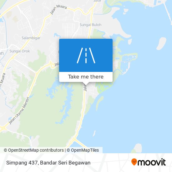 Simpang 437 map