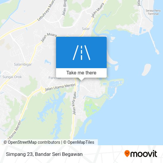 Simpang 23 map