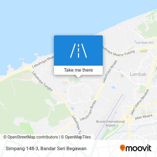 Simpang 148-3 map