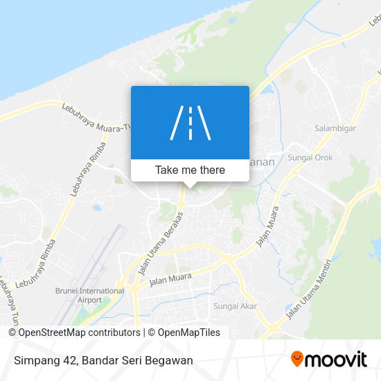 Simpang 42 map