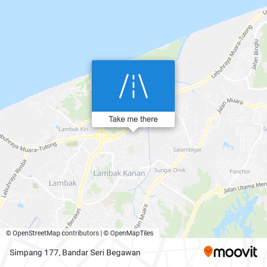 Simpang 177 map