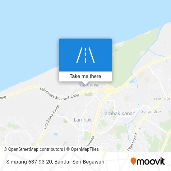 Simpang 637-93-20 map