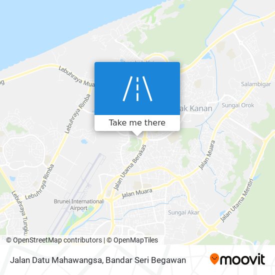 Jalan Datu Mahawangsa map