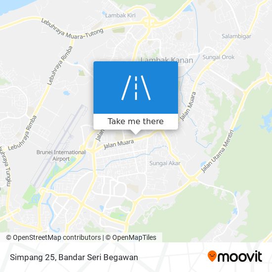 Simpang 25 map