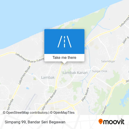 Simpang 99 map