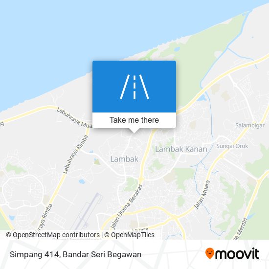 Simpang 414 map