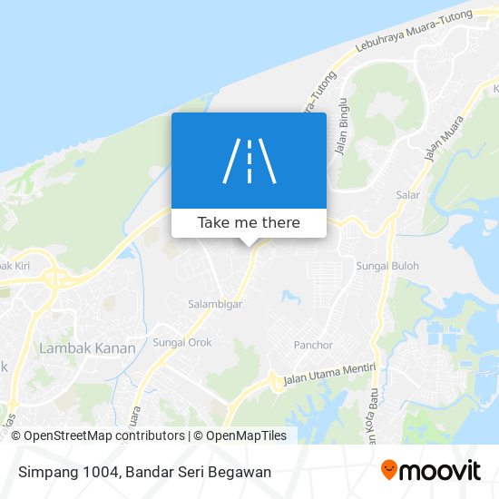 Simpang 1004 map