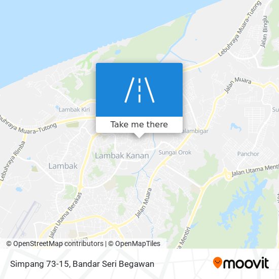 Simpang 73-15 map