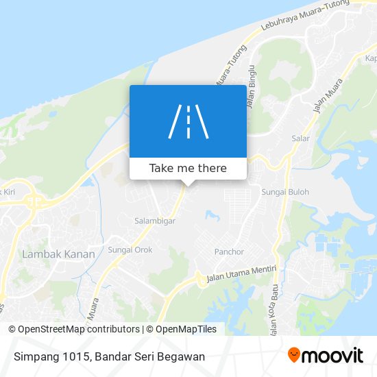 Peta Simpang 1015