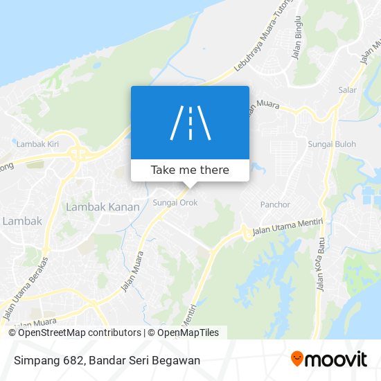 Simpang 682 map