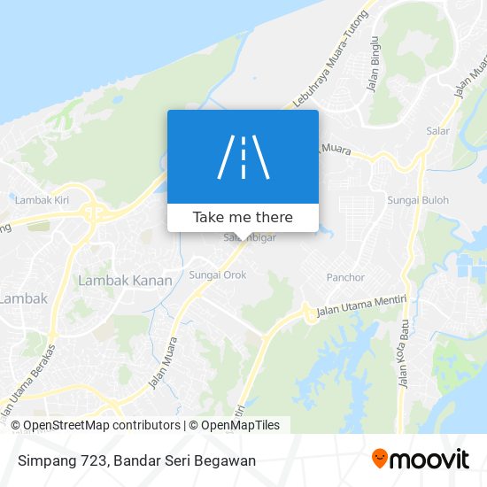 Simpang 723 map