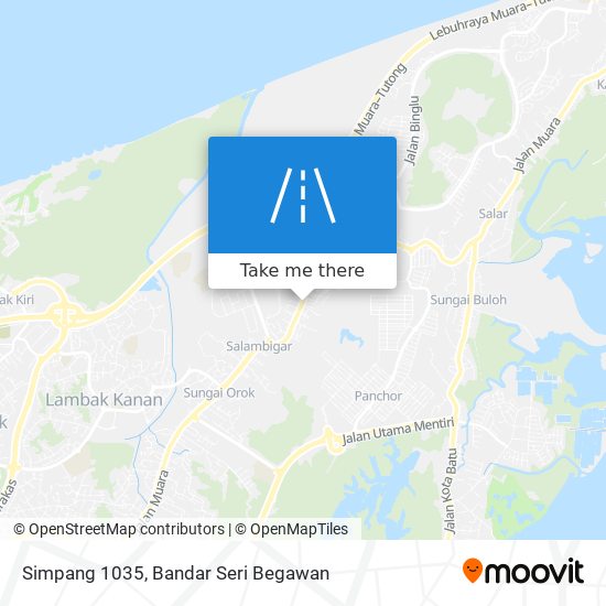 Peta Simpang 1035