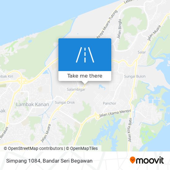 Simpang 1084 map