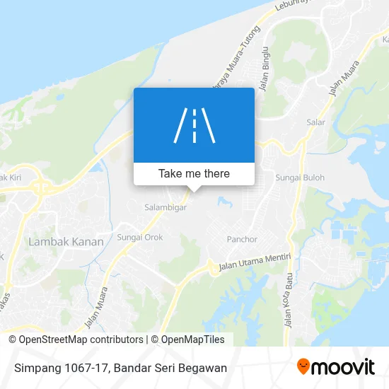 Simpang 1067-17 map