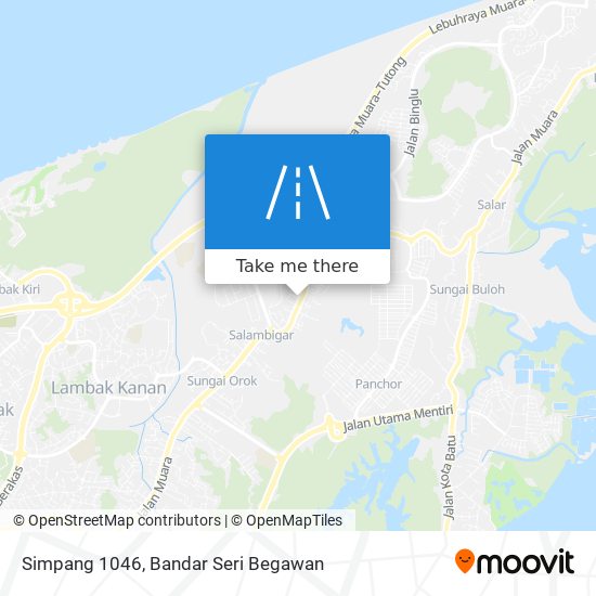 Simpang 1046 map