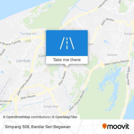 Simpang 508 map