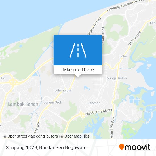 Simpang 1029 map