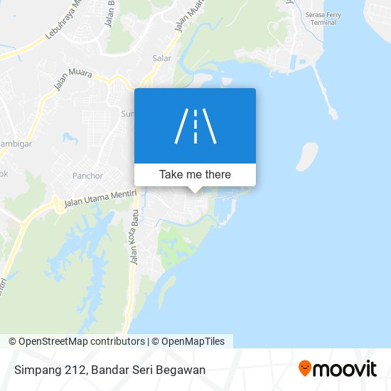 Simpang 212 map