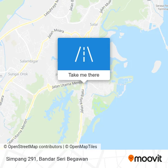 Simpang 291 map