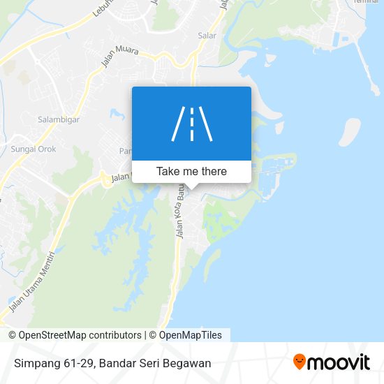 Simpang 61-29 map