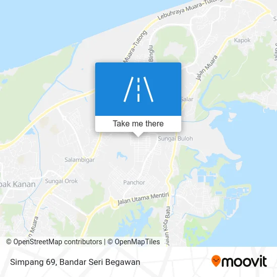 Simpang 69 map