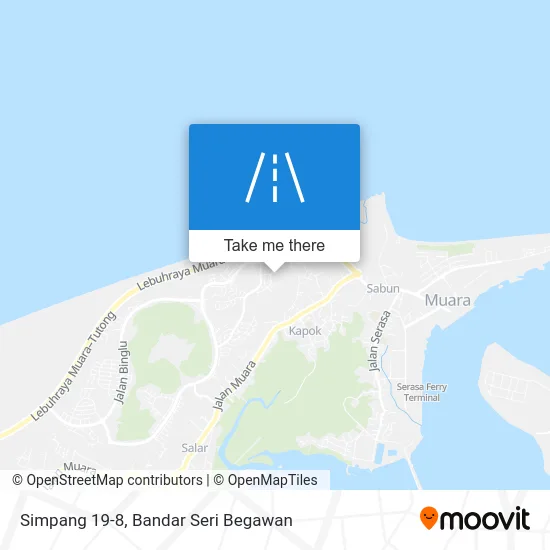 Simpang 19-8 map