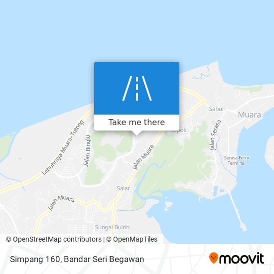 Peta Simpang 160
