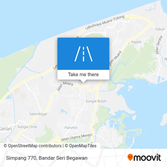 Simpang 770 map