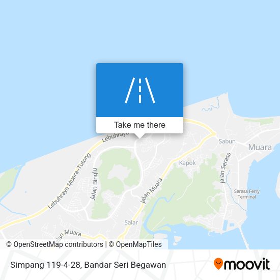 Simpang 119-4-28 map