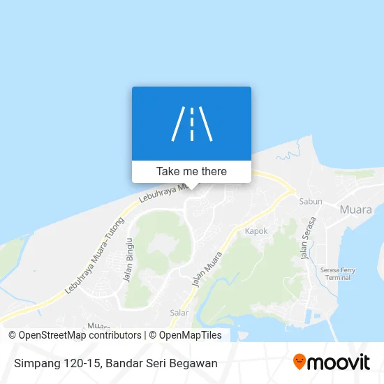 Simpang 120-15 map
