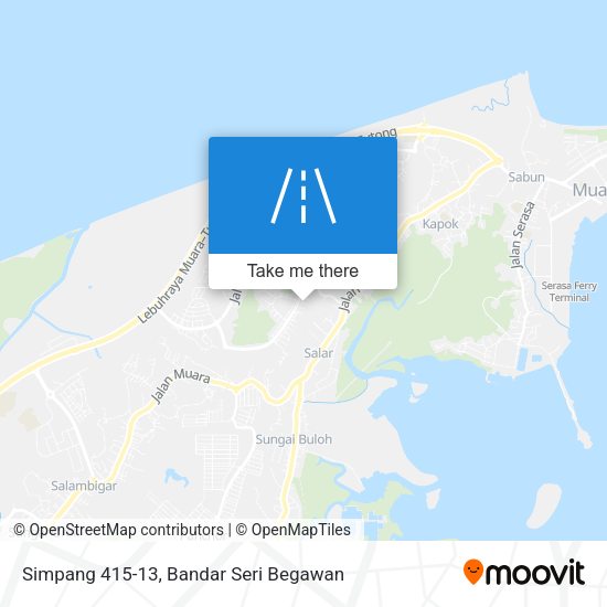 Simpang 415-13 map